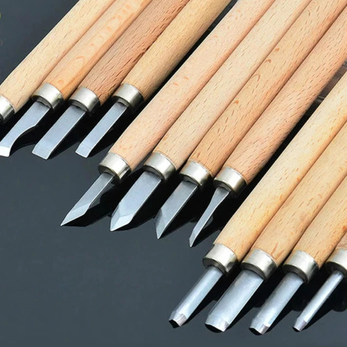 Professional Wood Carving Chisel Knife Set