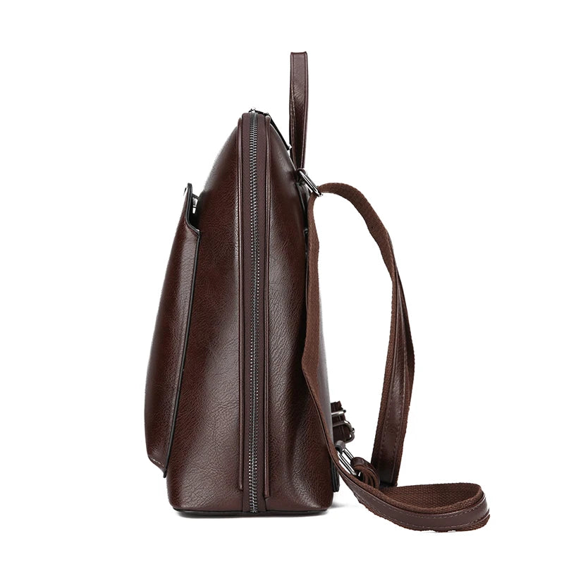 Women Leather Backpack