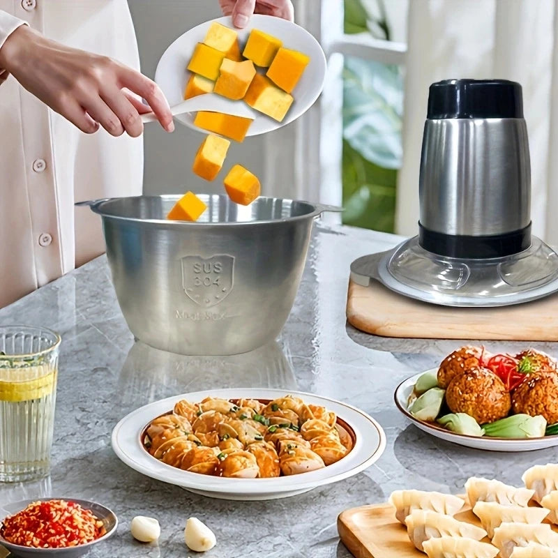 Stainless Steel Food Processor