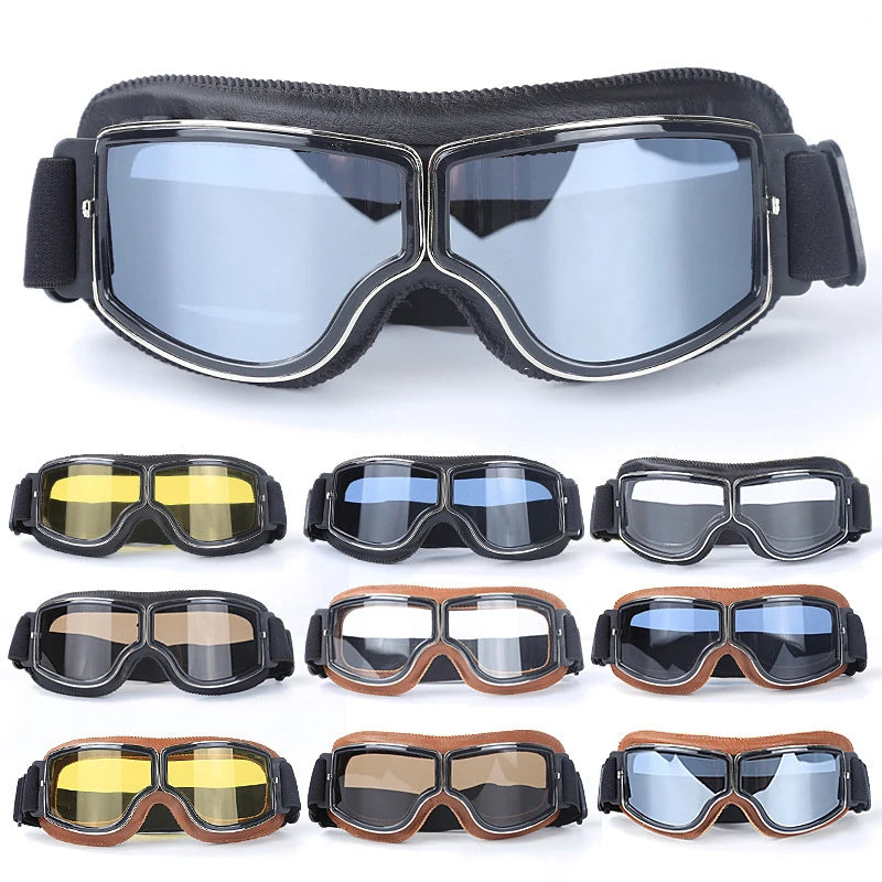 Steampunk Biker Goggles